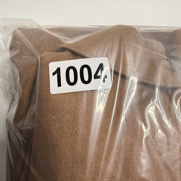 Egon Von Furstenburg Vegan Suede Camel Men’s Sport Coat Blazer Tan Brown Sz 40 S - Picture 13 of 13